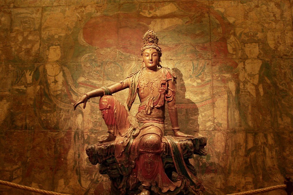 Bodhisattva seated